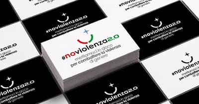 Il marchio Logo per il progetto #NoViolenza2.0